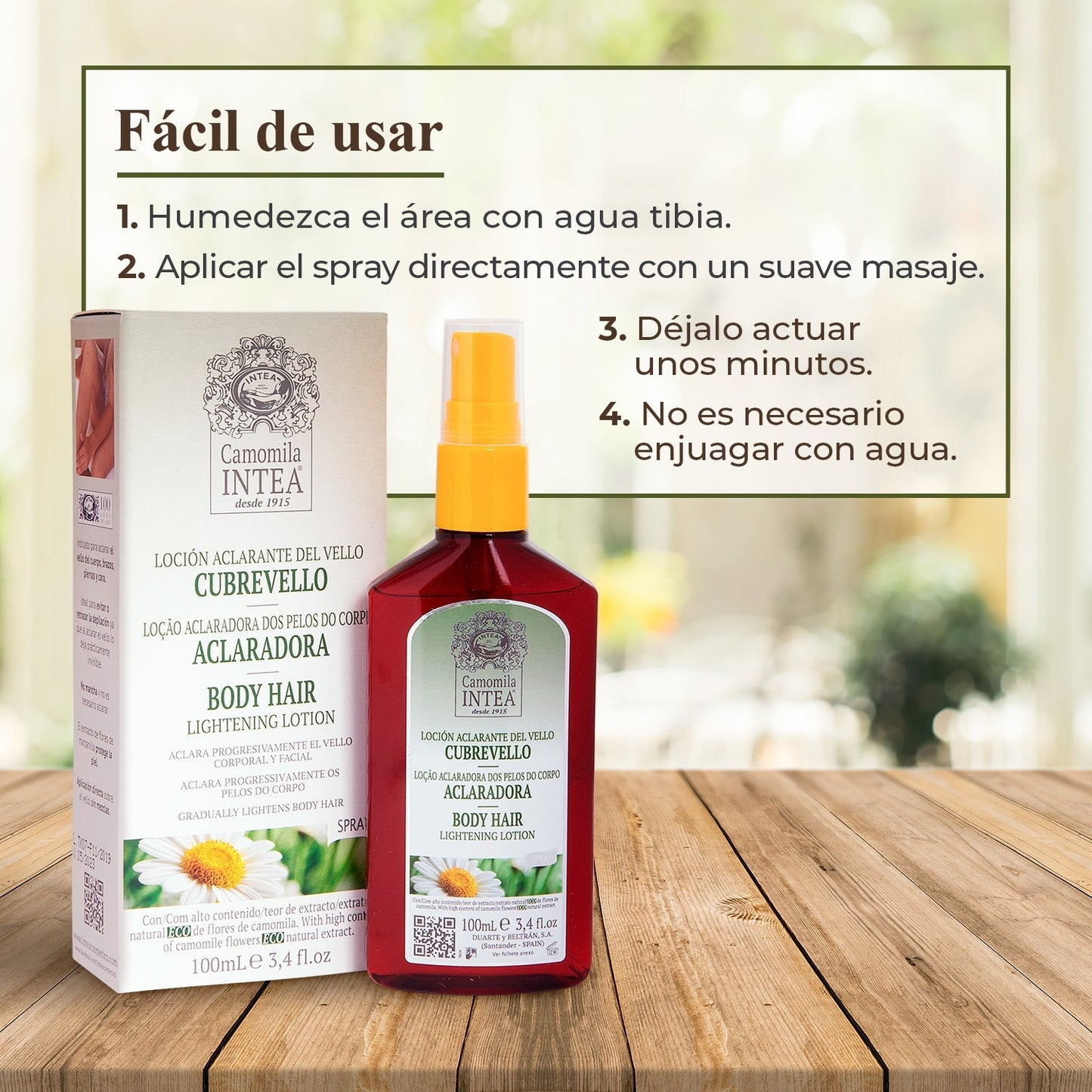 Spray Cubrevellos - 20% de Descuento