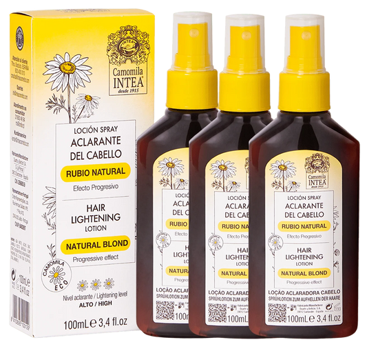 Tri Pack - 3 Aclarantes Rubio Natural