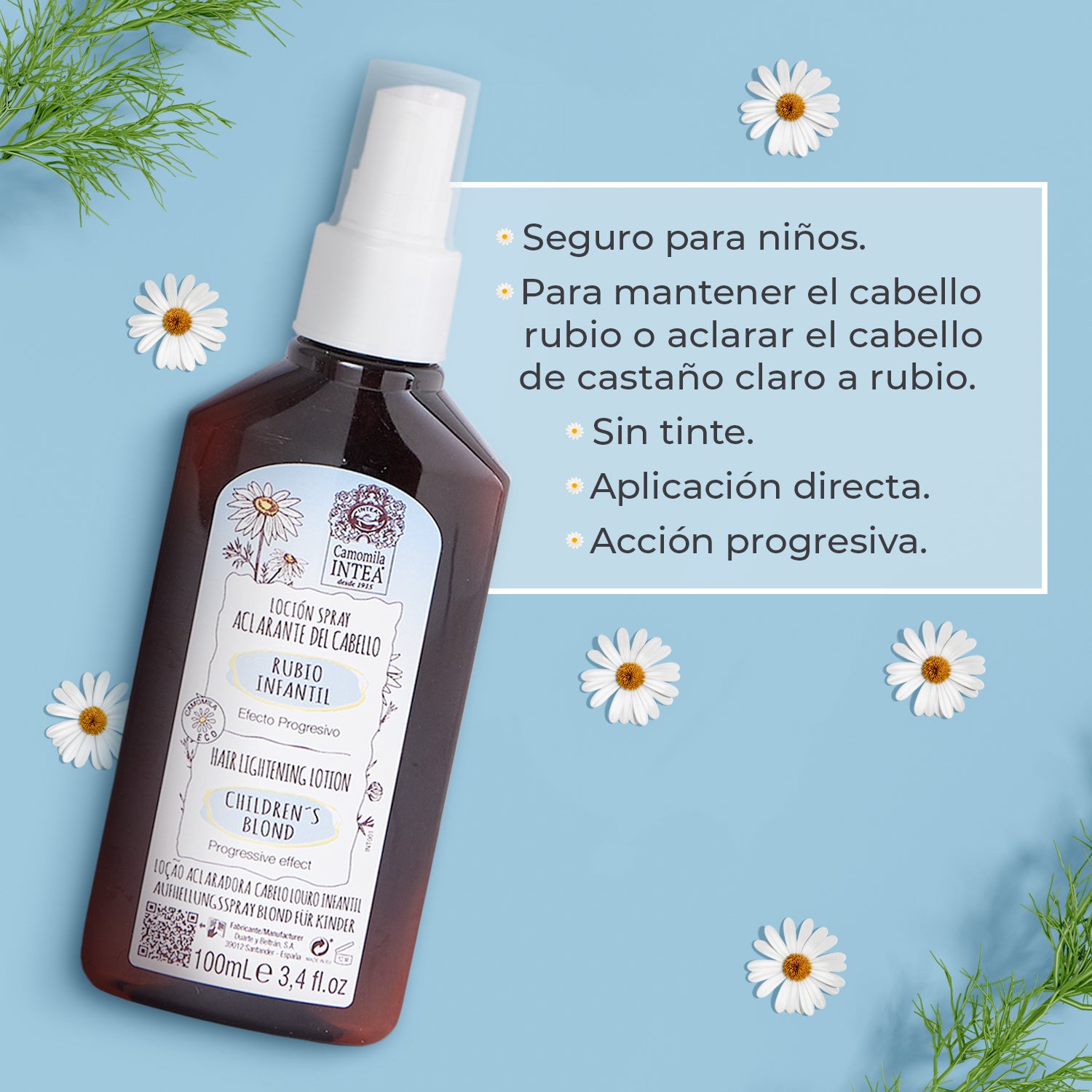 Kit Aclarante Rubio Infantil