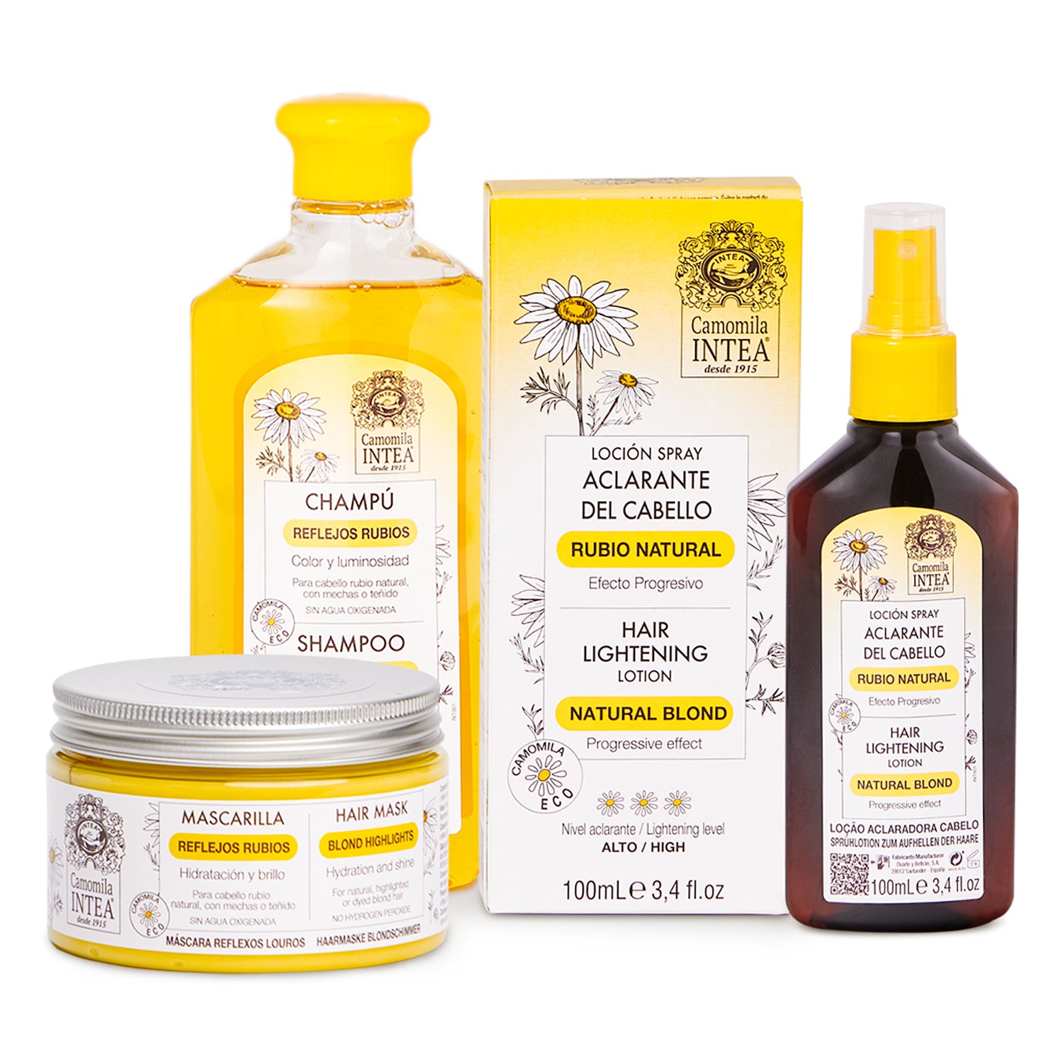Kit Aclarante Rubio Natural