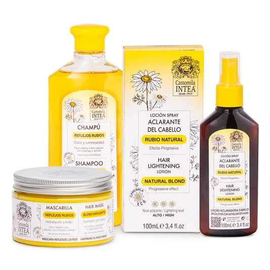 Kit Aclarante Rubio Natural