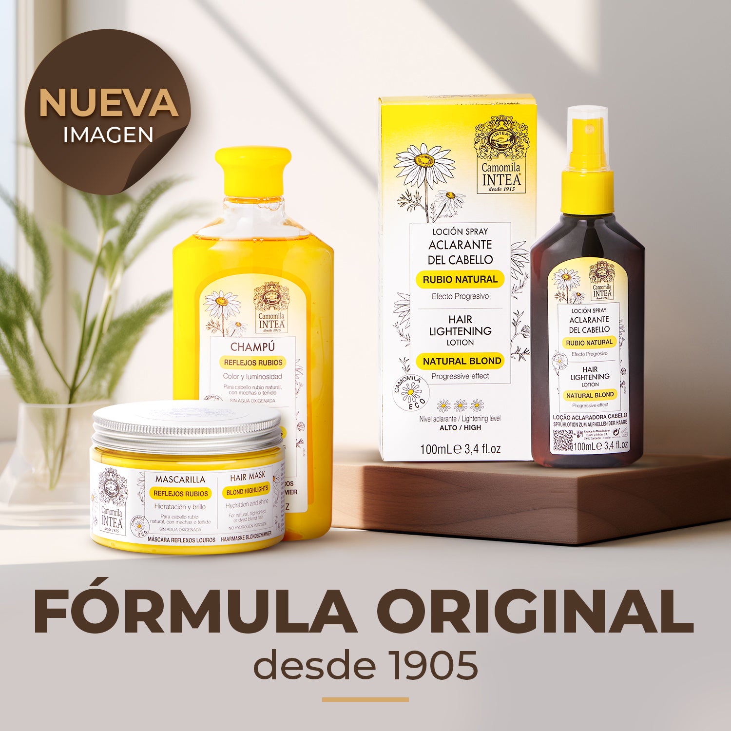 Kit Aclarante Rubio Natural