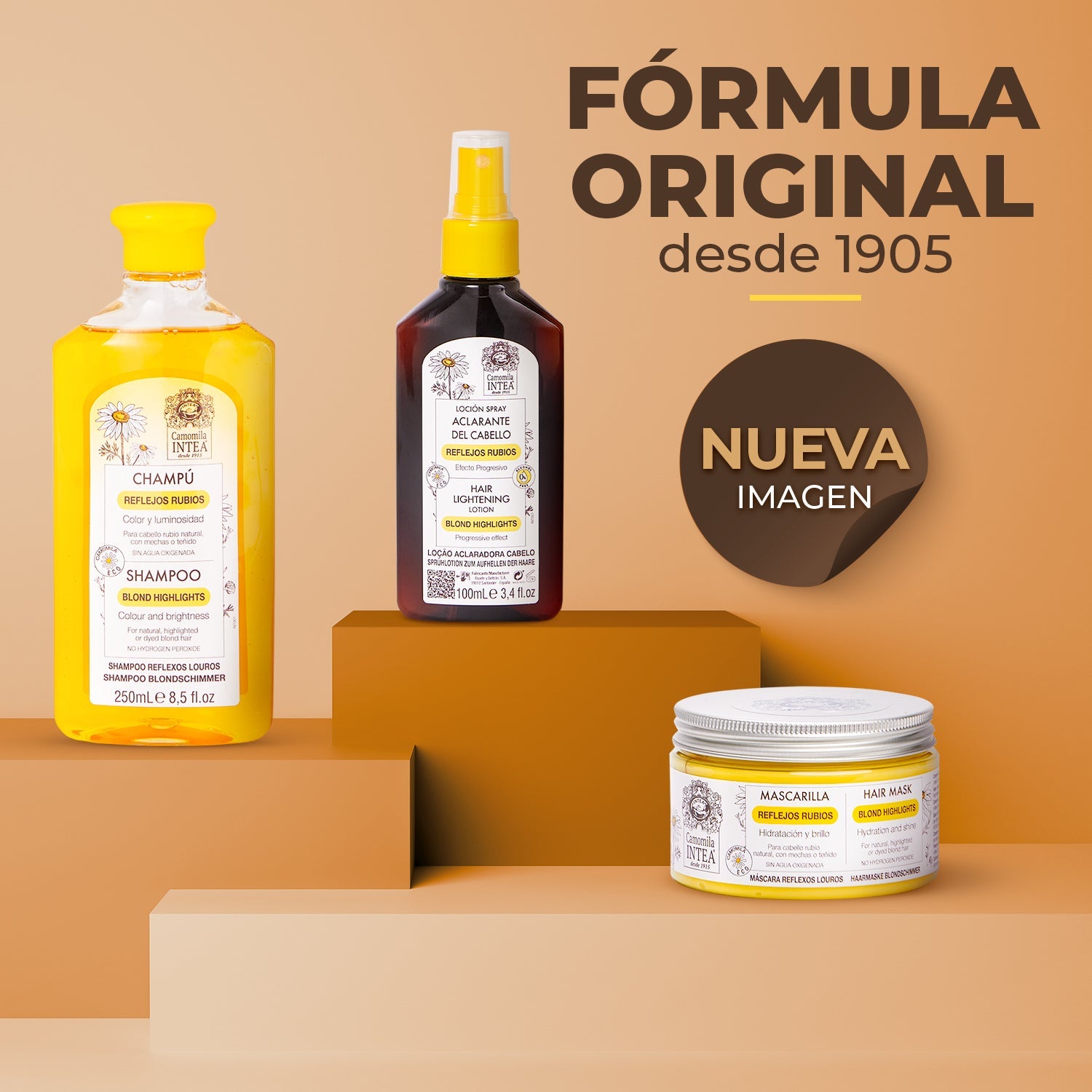 Kit Aclarante Reflejos Rubios