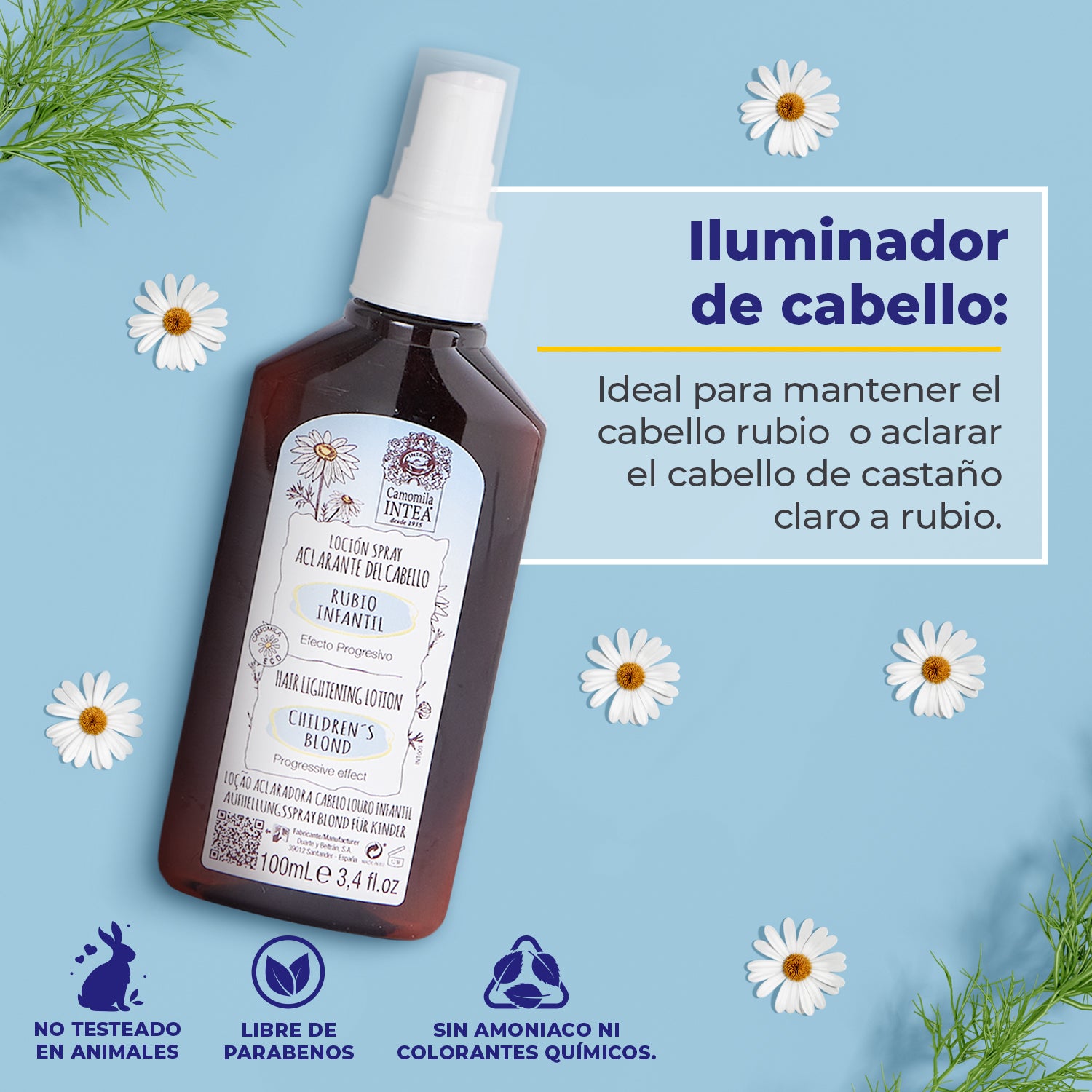 Aclarante Rubio Infantil