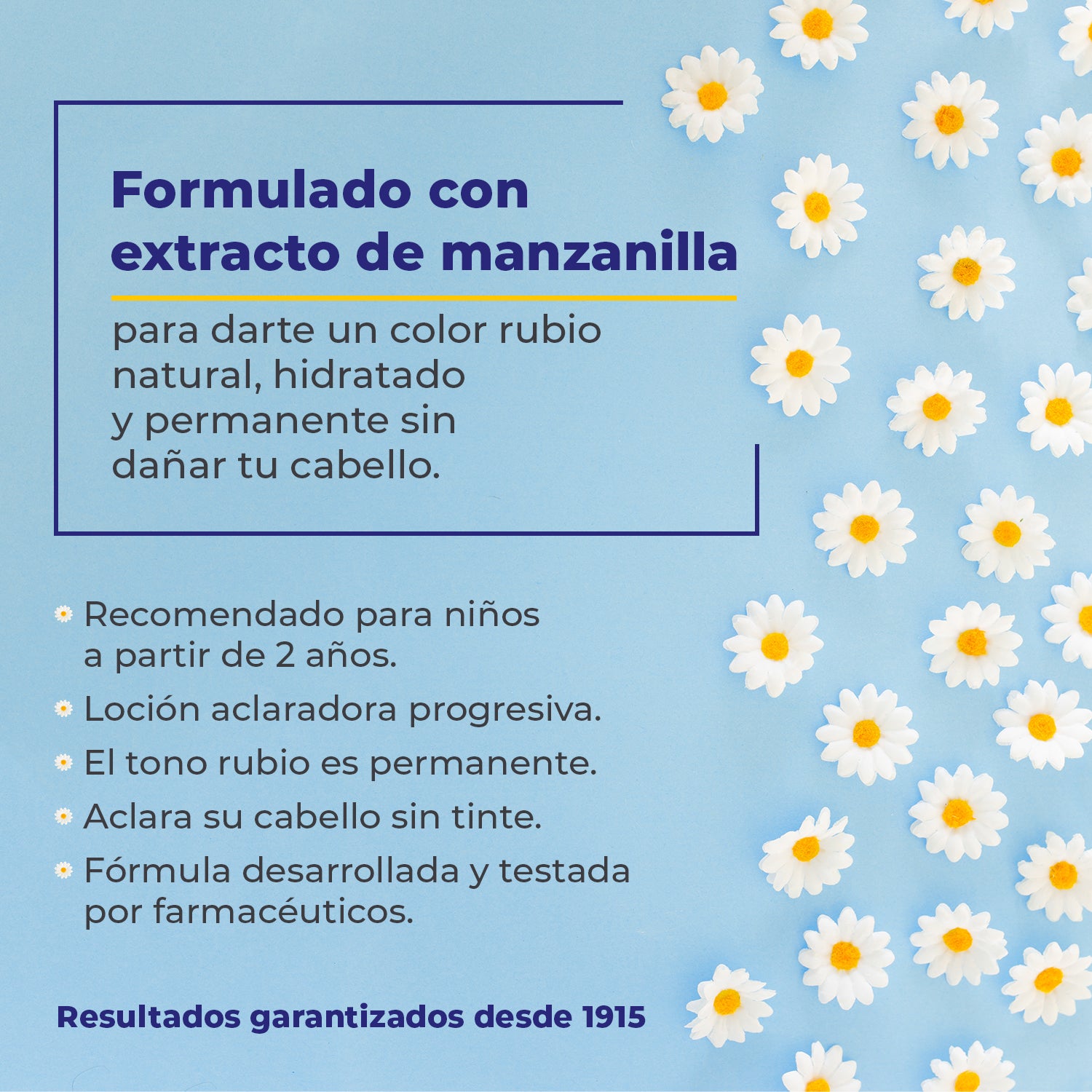 Aclarante Rubio Infantil