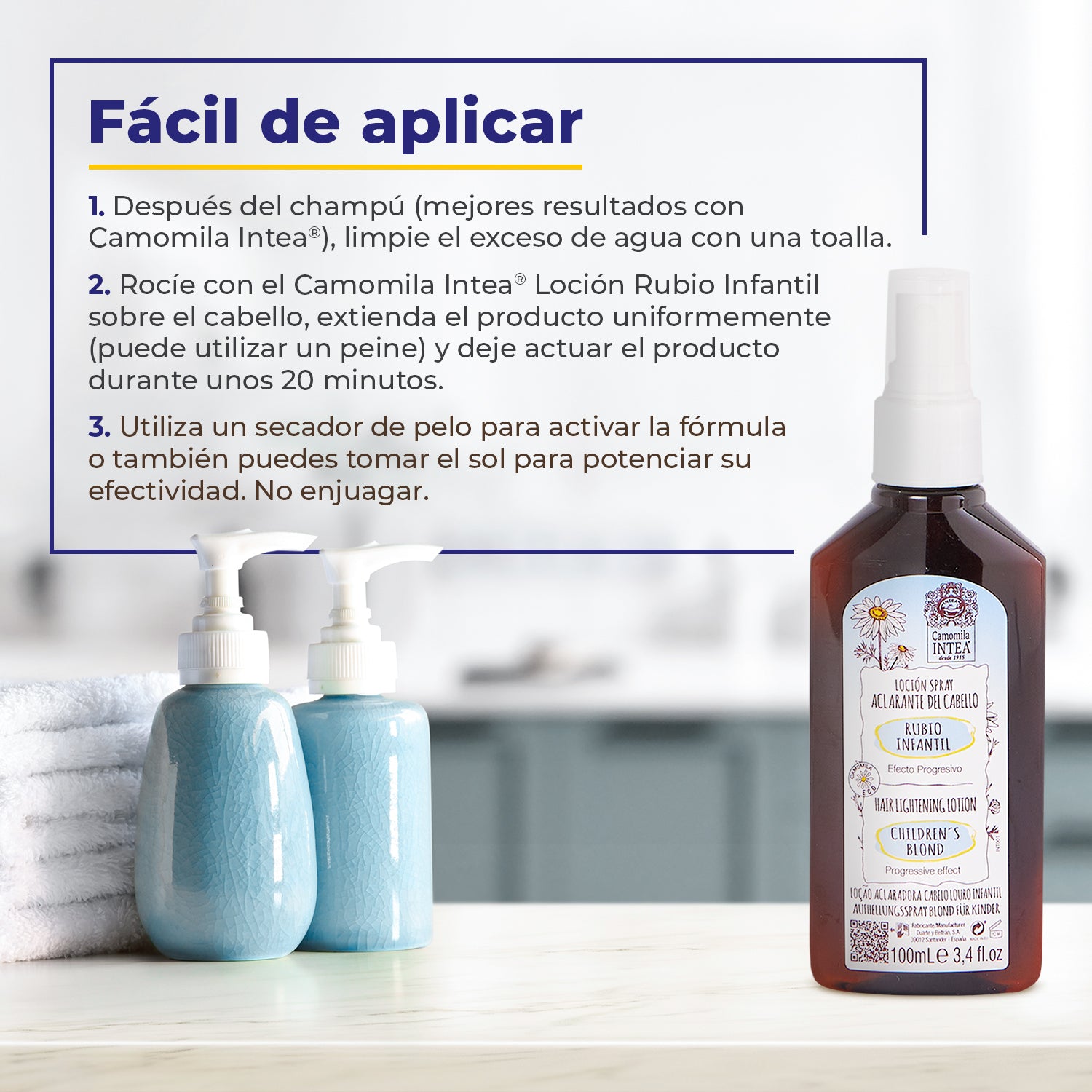 Aclarante Rubio Infantil