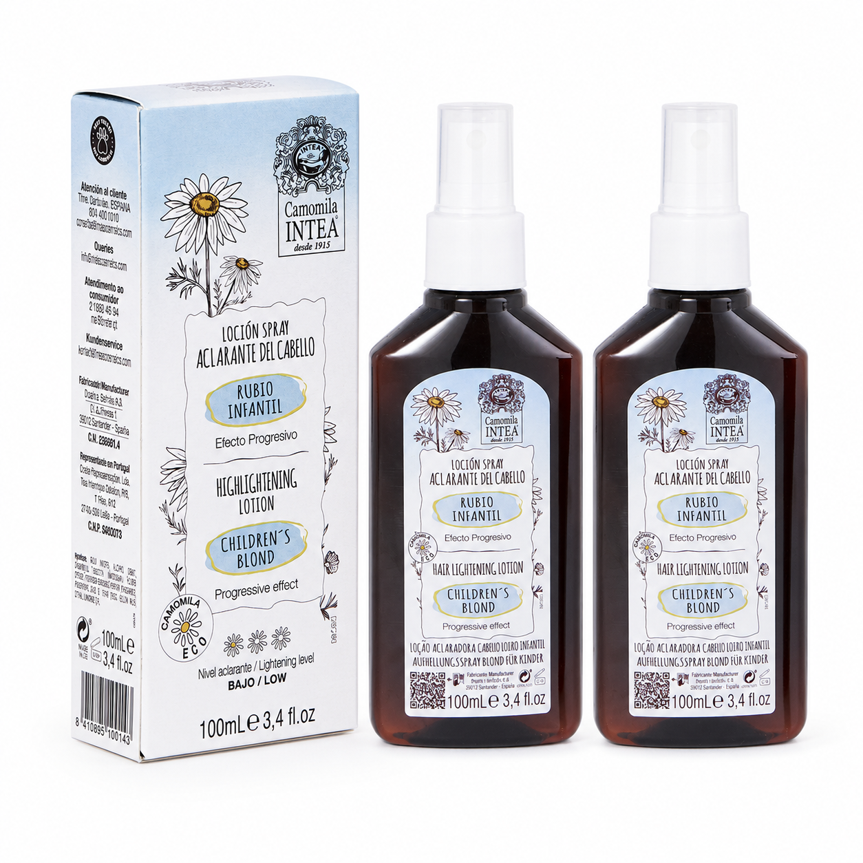 Dúo Pack - Aclarante Rubio Infantil