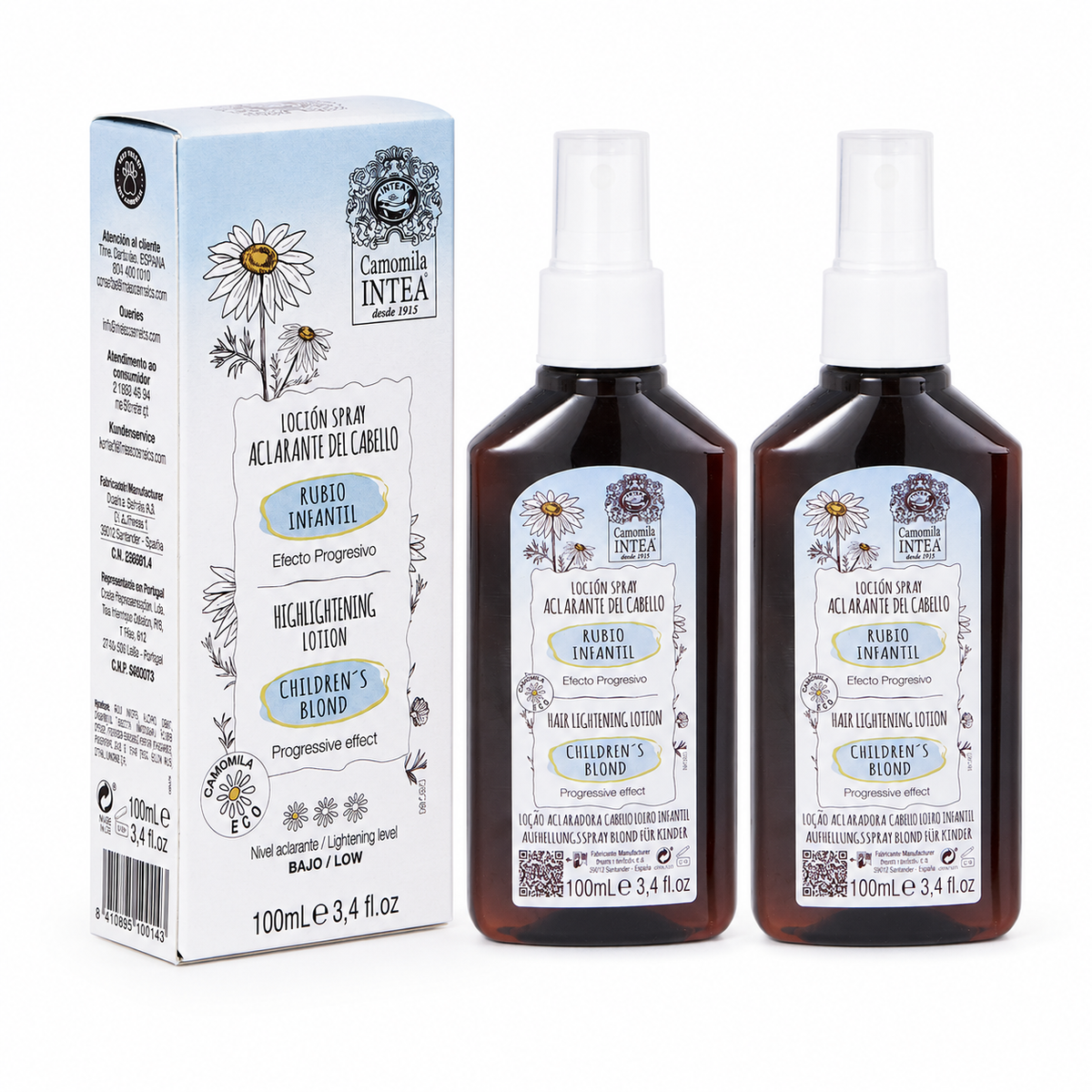 Dúo Pack - Aclarante Rubio Infantil