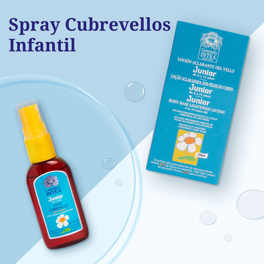 Spray Cubrevellos Infantil - 15% de Descuento