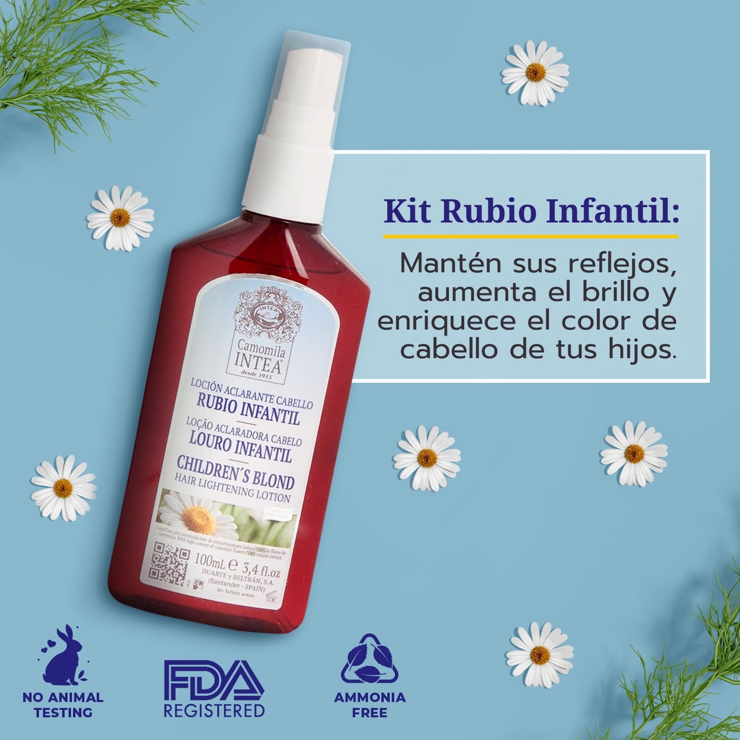 Kit Rubio Infantil - 15% de Descuento