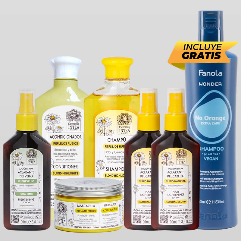 Pack Rubia Total + Fanola Gratis