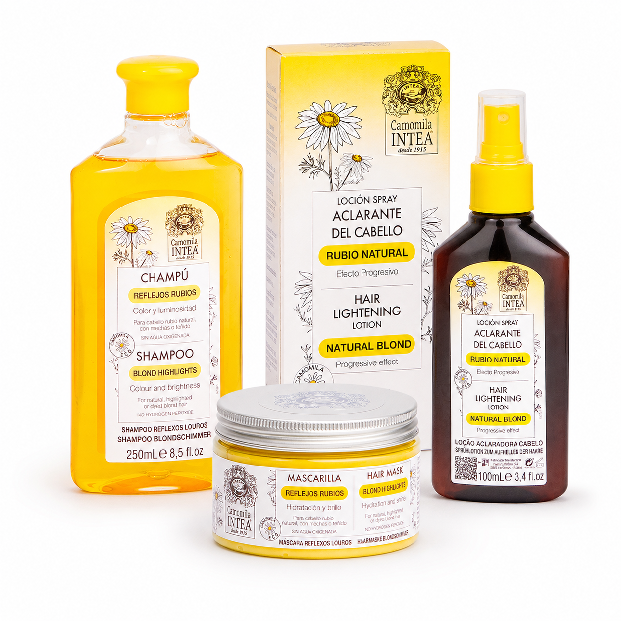 Kit Aclarante Rubio Natural