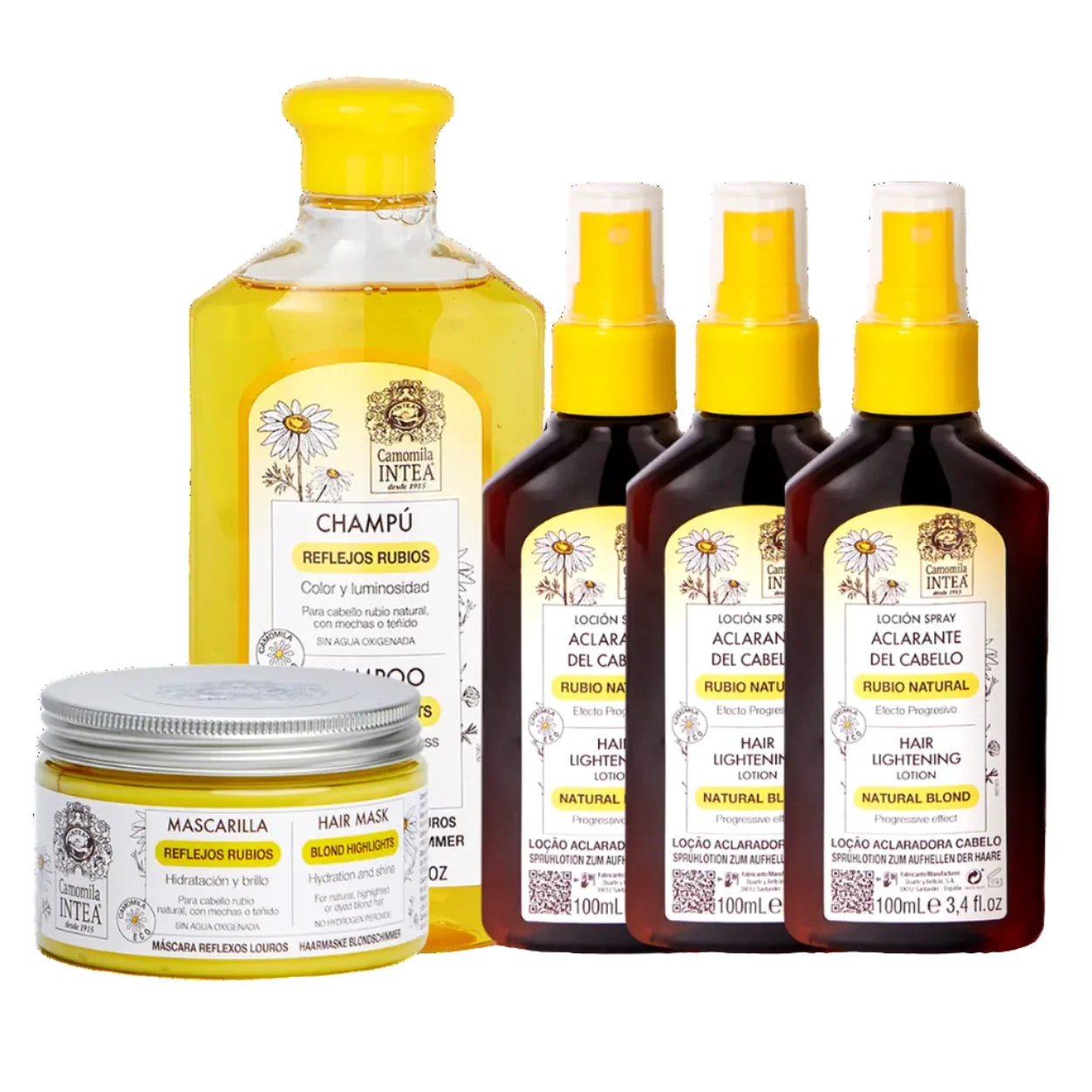 Pack Aclarante - Rubio Natural 90 Días