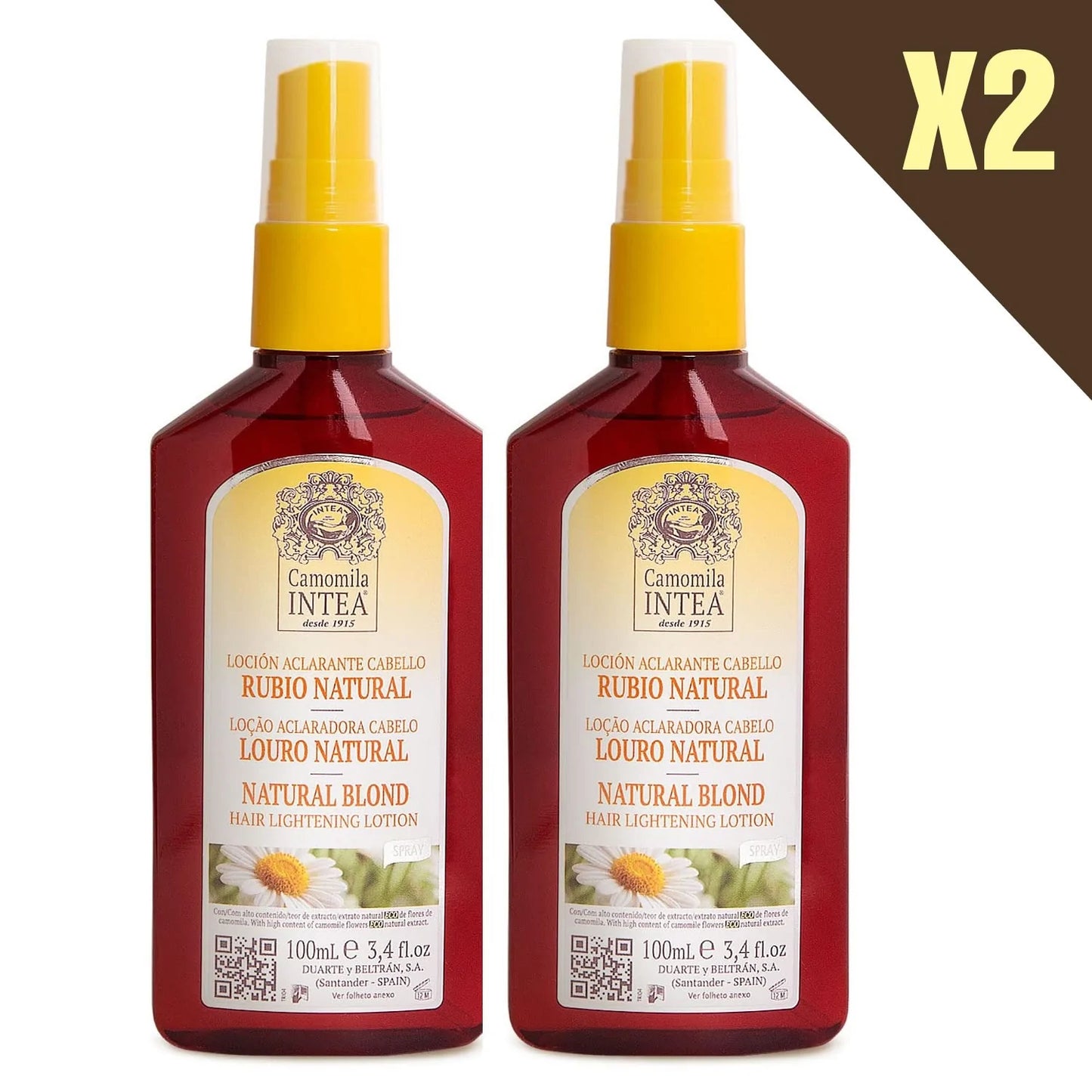 X2 Spray Rubio Natural